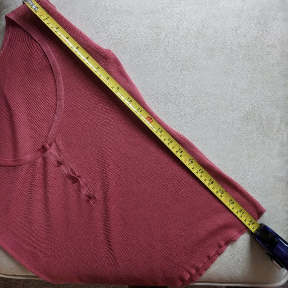 PATRIZIA PEPE FIRENZE Linen Knit Top Pastel Pink - Picture 9 of 9